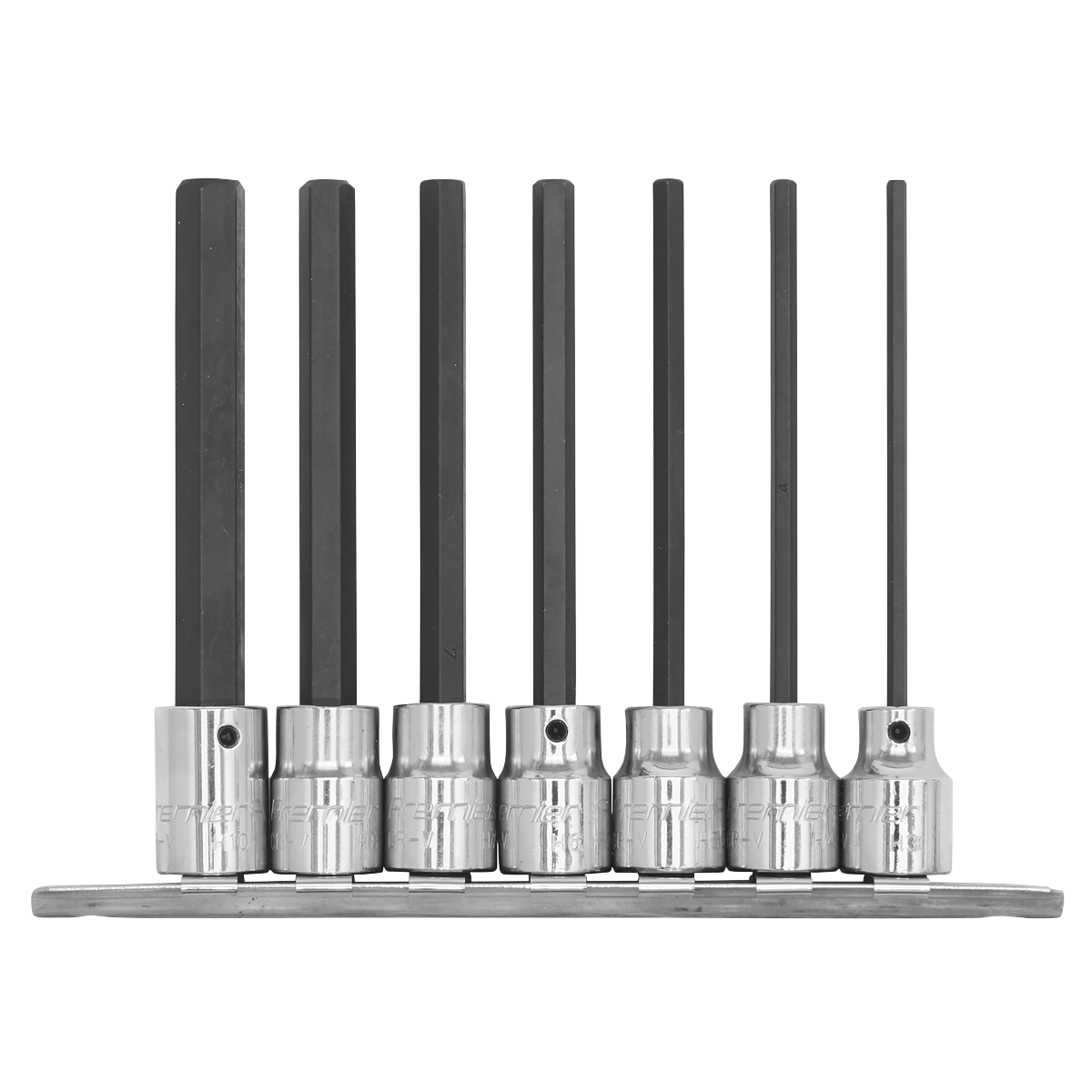 Premier Hex Socket Bit Set 3/8"Sq Drive 110mm 7pc
