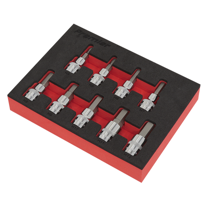 Premier Hex Socket Bit Set 3/8"Sq Drive 9pc