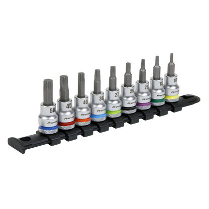 Premier Platinum TRX-Star* Socket Bit Set 3/8"Sq Drive 9pc