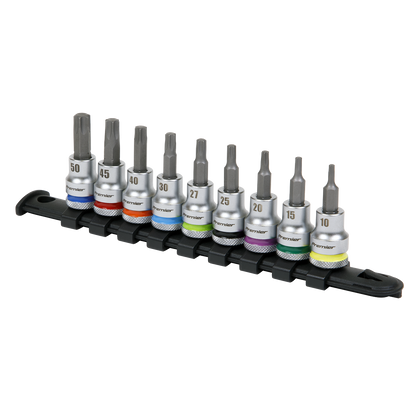 Premier Platinum TRX-Star* Socket Bit Set 3/8"Sq Drive 9pc