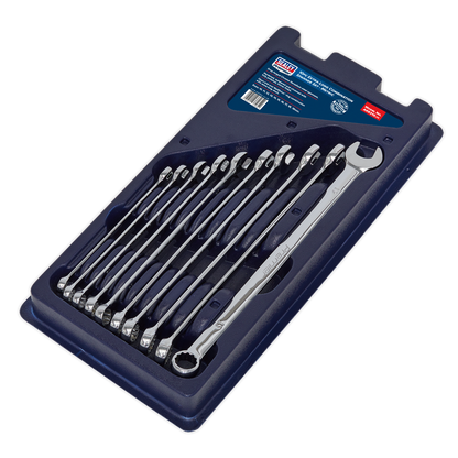 Premier Extra-Long Combination Spanner Set 10pc