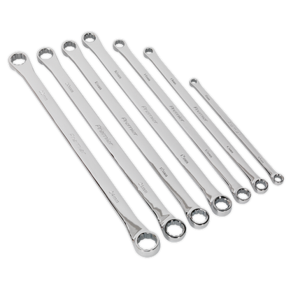 Premier Extra-Long Double End Ring Spanner Set 7pc