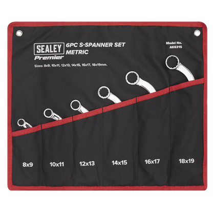 Premier S-Spanner Set 6pc