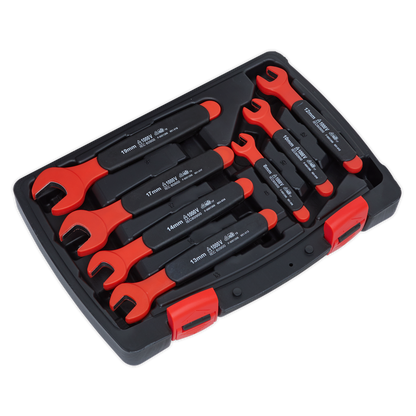 Premier Insulated Open-End Spanner Set 7pc - VDE Approved