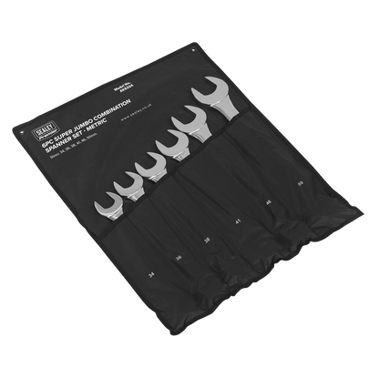 Premier Super Jumbo Combination Spanner Set 6pc