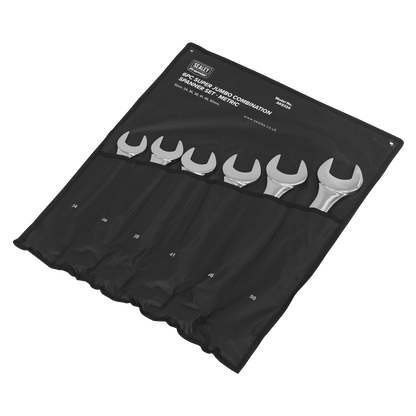Premier Super Jumbo Combination Spanner Set 6pc