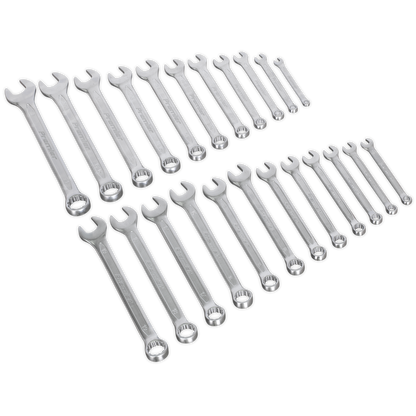 Premier Metric/Imperial Combination Spanner Set 23pc