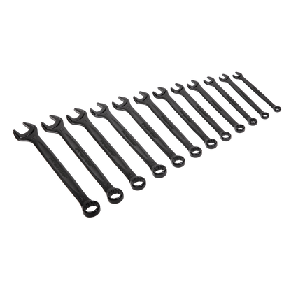 Premier Black Combination Spanner Set