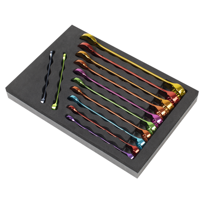 Premier Multi-Coloured Combination Spanner Set 12pc