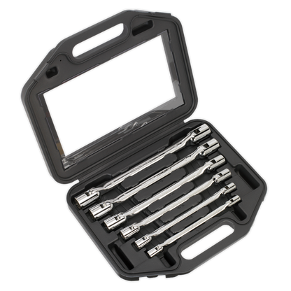 Premier Double Flexi-Head Socket Spanner Set 6pc