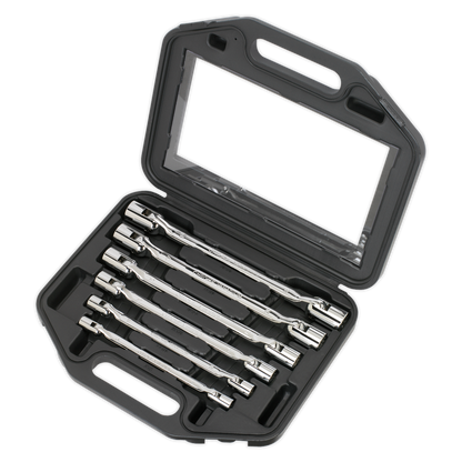 Premier Double Flexi-Head Socket Spanner Set 6pc