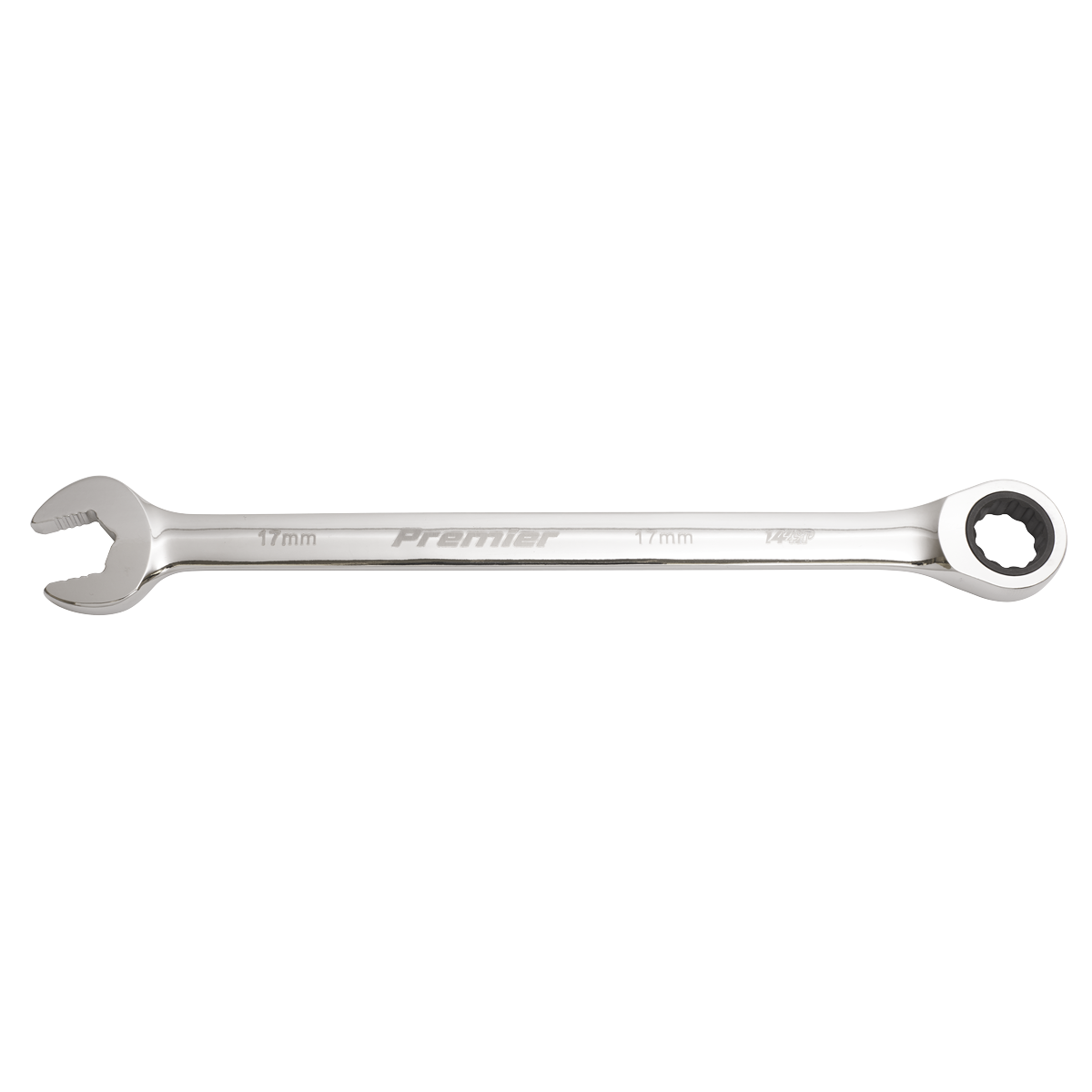 Premier Extra-Long Combination Ratchet Spanner Set 10pc