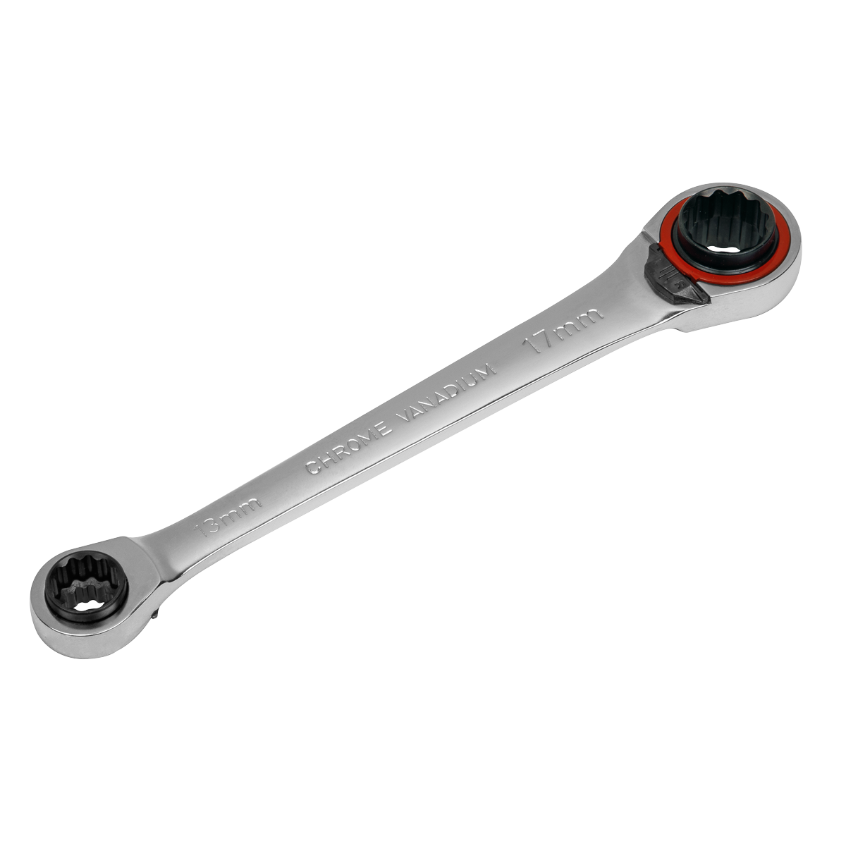 Premier Platinum 4-in-1 Reversible Ratchet Ring Spanner