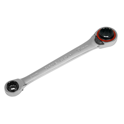 Premier Platinum 4-in-1 Reversible Ratchet Ring Spanner