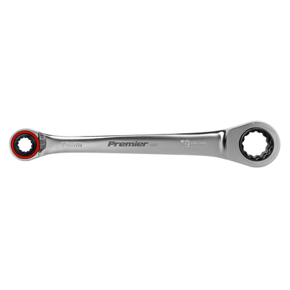 Premier Platinum 4-in-1 Reversible Ratchet Ring Spanner