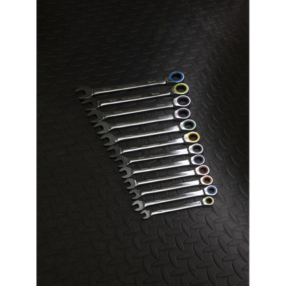Premier Platinum Combination Ratchet Spanner Set 12pc