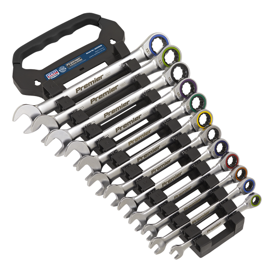 Premier Platinum Combination Ratchet Spanner Set 12pc