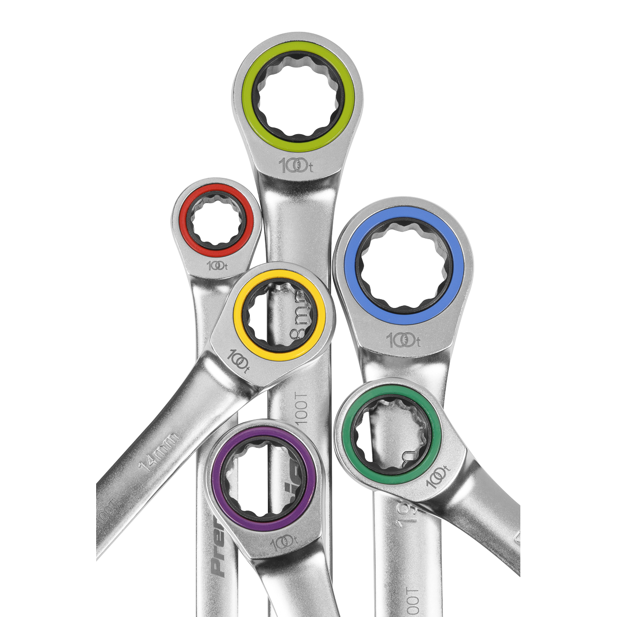Premier Platinum Combination Ratchet Spanner Set 12pc