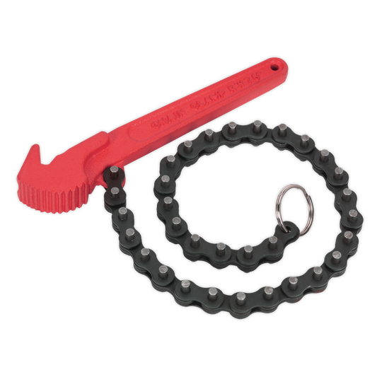 Oil Filter Chain Wrench 60-106mm Capacity
