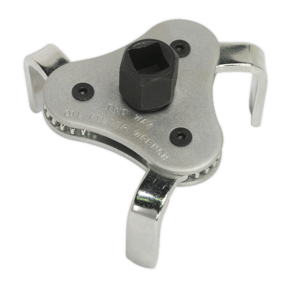 Oil Filter Claw Wrench 3/8" & 1/2"Sq Drive 63-103mm Capacity