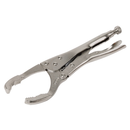 Angled Oil Filter Locking Pliers 45-130mm Capacity