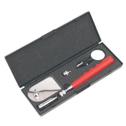 Premier Telescopic Magnetic Pick-Up & Inspection Tool Kit 5pc