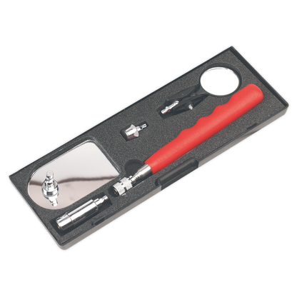 Premier Telescopic Magnetic Pick-Up & Inspection Tool Kit 5pc