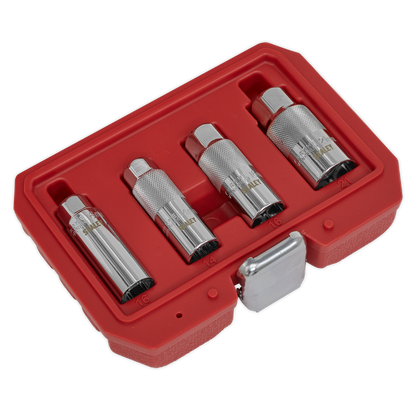 Spark Plug Socket Set 3/8"Sq Drive 4pc