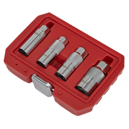 Spark Plug Socket Set 3/8"Sq Drive 4pc