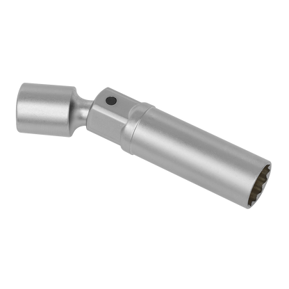 Spark Plug Socket with Universal Joint 3/8"Sq Drive 12-Point 14mm