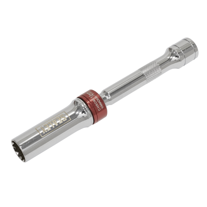 Spark Plug Socket with Universal Joint 3/8"Sq Drive 12-Point 150 x 14mm