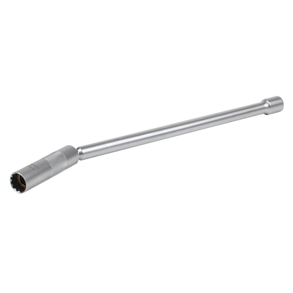 Spark Plug Socket with Universal Joint & Extension 3/8"Sq Drive 12-Point 14mm