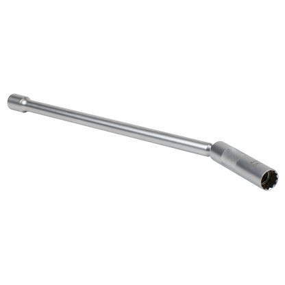 Spark Plug Socket with Universal Joint & Extension 3/8"Sq Drive 12-Point 14mm