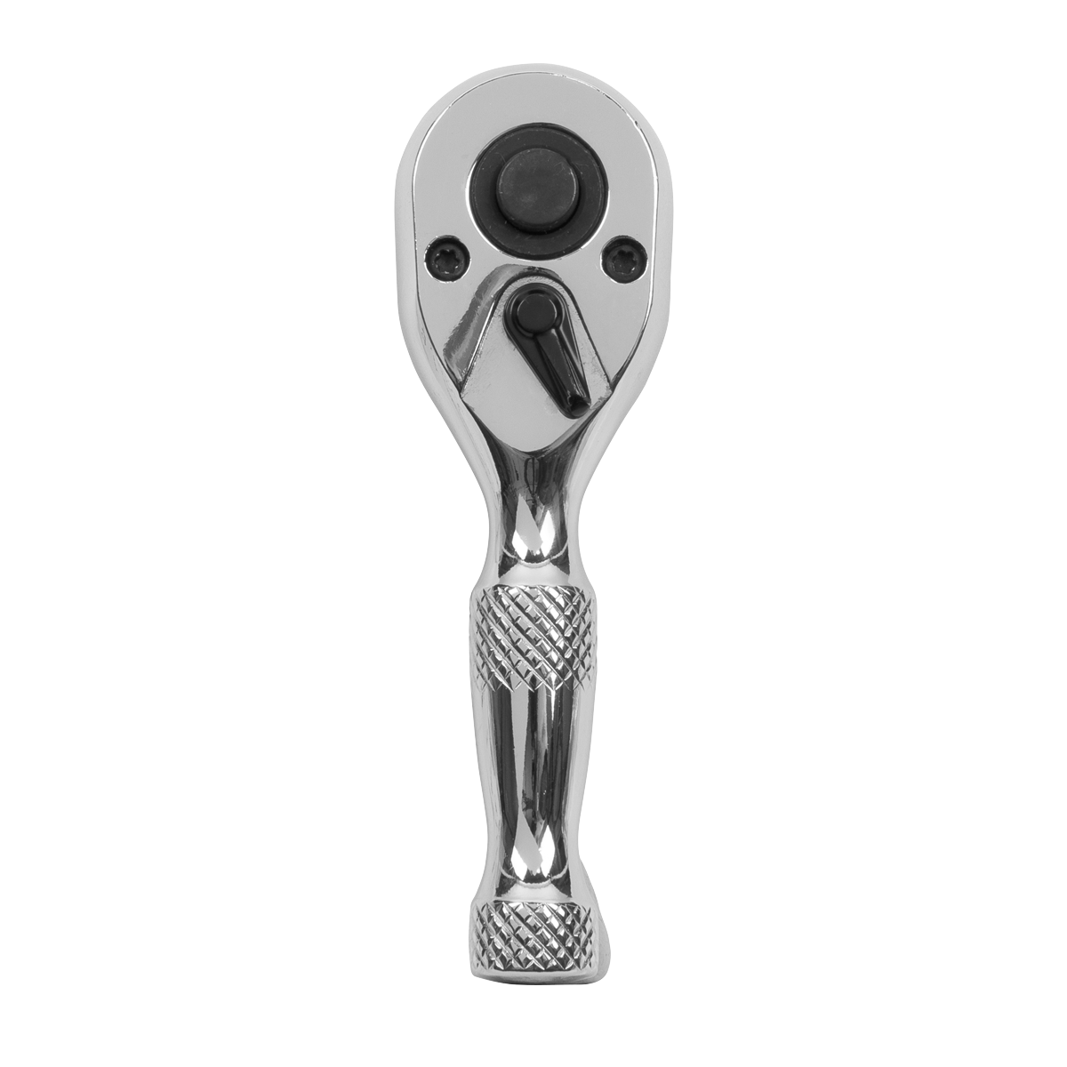Premier Stubby Pear-Head Ratchet Wrench with Flip Reverse 1/4"Sq Drive