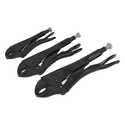 Locking Pliers Set 3pc