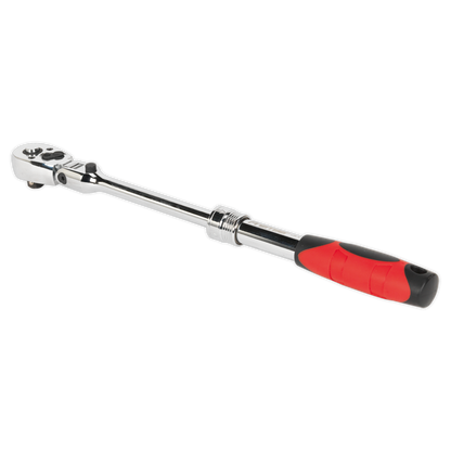 Premier Locking Flexi-Head Extendable Ratchet Wrench 3/8"Sq Drive