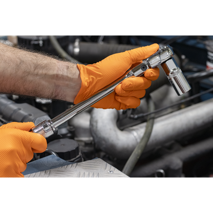 Premier Locking Flexi-Head Extendable Ratchet Wrench 1/2"Sq Drive