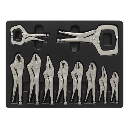 Premier Locking Pliers Set 10pc