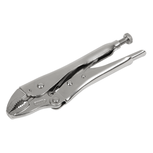 Premier Locking Pliers Curved Jaws 185mm 0-38mm Capacity