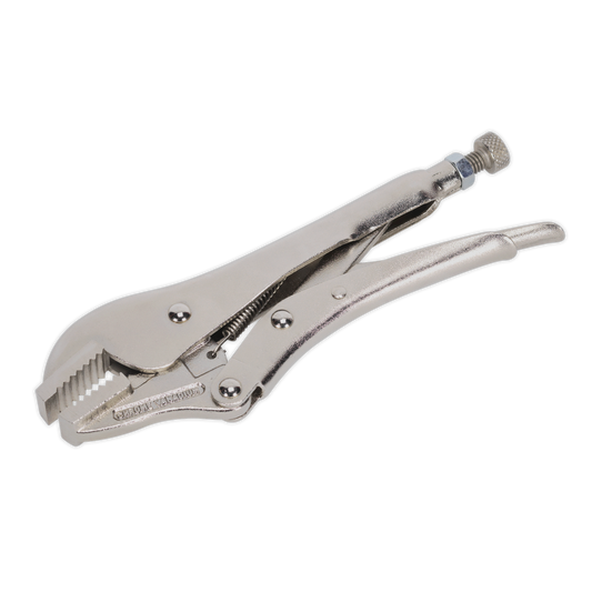 Premier Locking Pliers Straight Jaws 185mm 0-30mm Capacity
