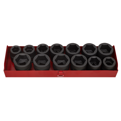 Premier Metric/Imperial Impact Socket Set 3/4"Sq Drive 13pc