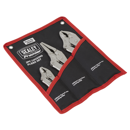 Premier Locking Pliers Set 3pc