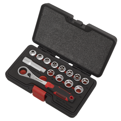 Premier Low Profile Go-Through Socket Set 14pc