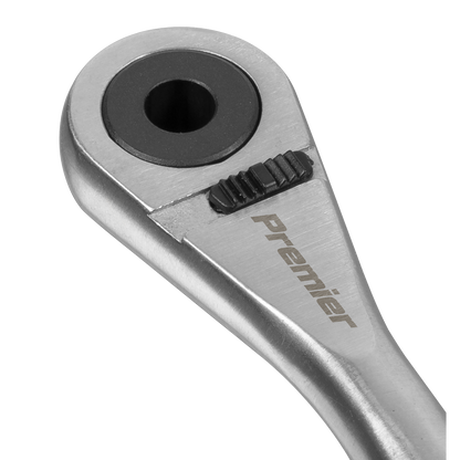Premier Stainless Steel Micro Bit Driver Ratchet 1/4"Hex