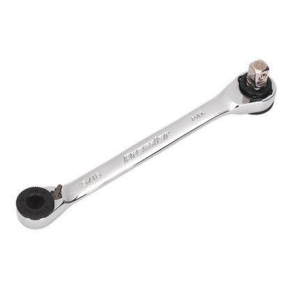 Premier Ratchet Spanner 1/4"Hex x 5/16"Hex Drive with 1/4"Sq Drive Adaptor