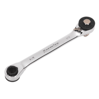 Premier Ratchet Spanner 1/4"Hex x 5/16"Hex Drive with 1/4"Sq Drive Adaptor