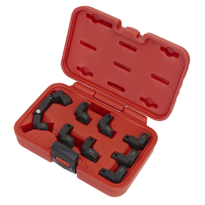 Injector Pipe Socket Set 3/8"Sq Drive 9pc