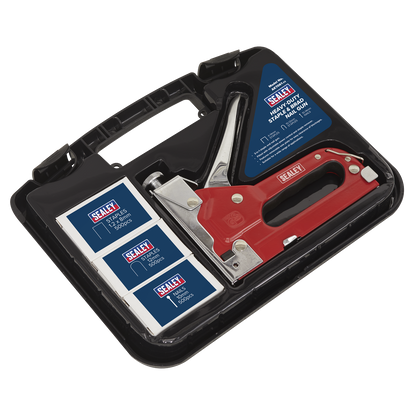 Premier Heavy-Duty Staple & Brad Nail Gun