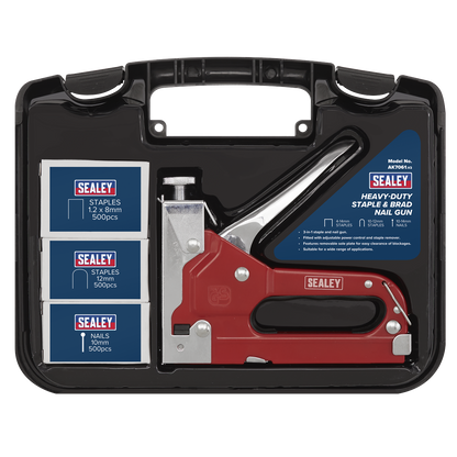 Premier Heavy-Duty Staple & Brad Nail Gun