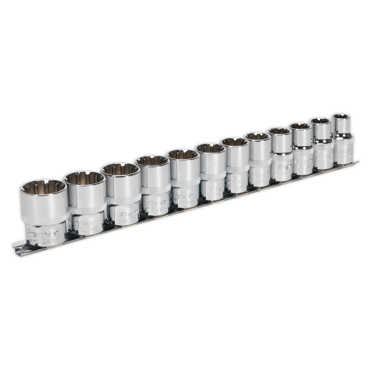 Premier Socket Set 1/2"Sq Drive12pc